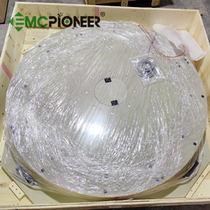 Turntable for EMC chamber ready for shipment